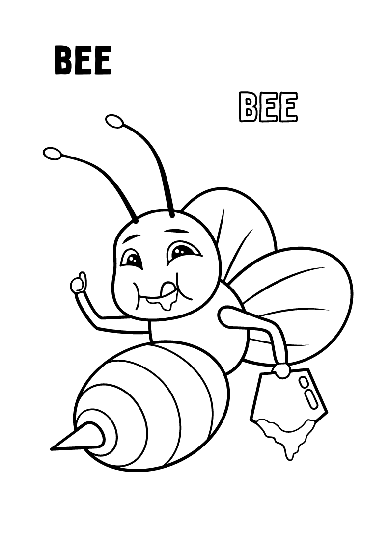 COLORING PAGES bee.pdf (1)